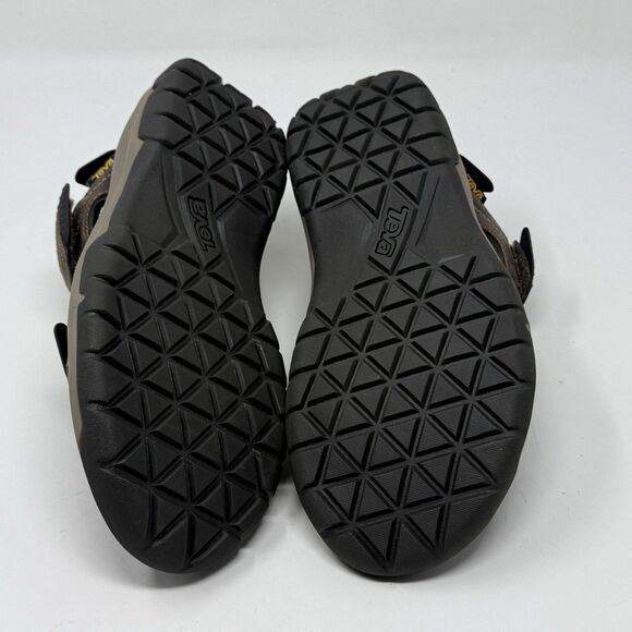 Teva Langdon Sandals Mens 7 Brown Leather Hiking Camping Outdoors Ankle Strap main image 9